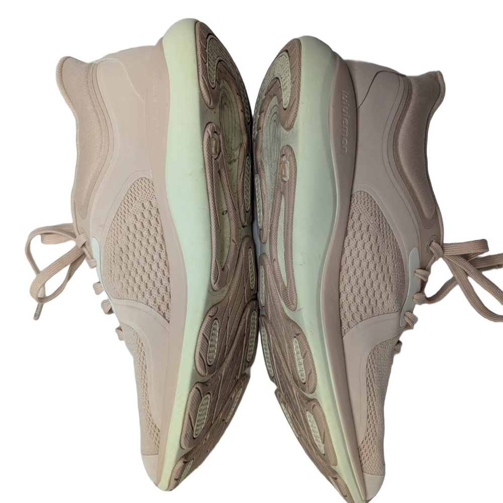 Lululemon Women Chargefeel Workout Low Light Ivory White Sneakers Shoes Size 9 - Picture 4 of 8